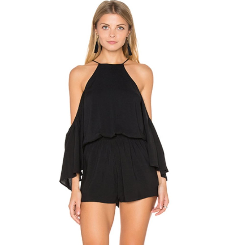 Delacy Cold Shoulder romper